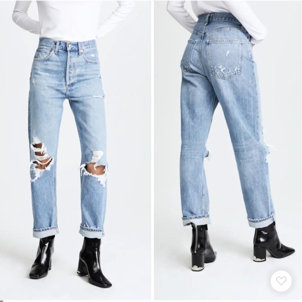 AGOLDE 90’s Mid Rise Straight | Sz 25